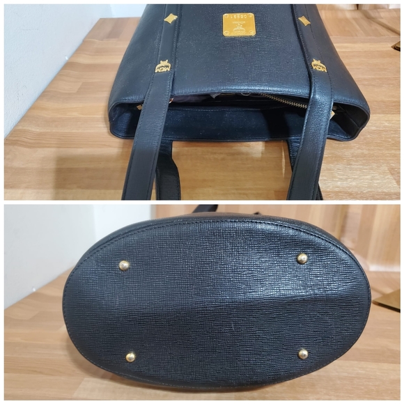 MCM Small Leather Tote Bag - Picture 10 of 12
